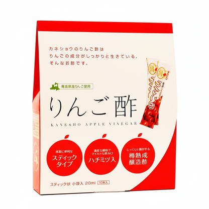 樽熟ハチミツ入りんご酢スティック