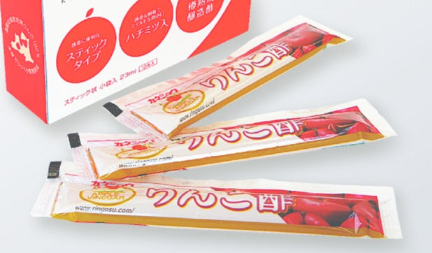 樽熟ハチミツ入りんご酢スティック